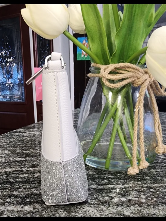 kate spade Flash Glitter Crossbody Bag- NWT- 9.5×5.5×1.5 - Picture 3 of 7